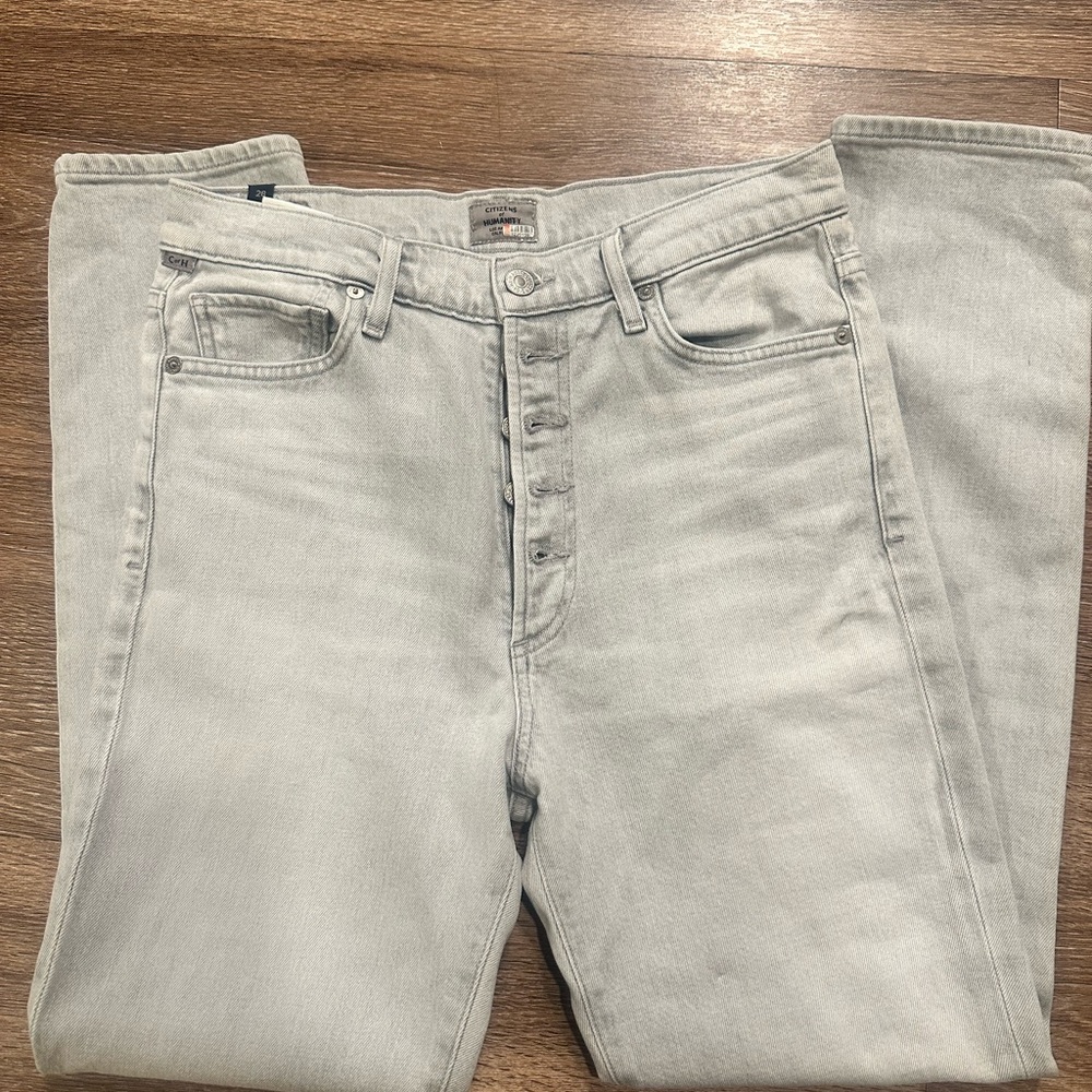 CITIZENS OF HUMANITY Gray Skinny Jeans